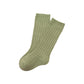 Double Needle Baby Knee Length Socks null